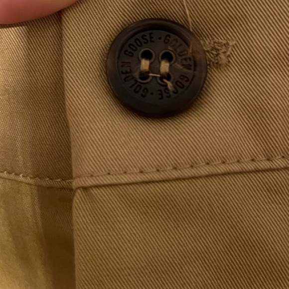 Golden Goose Beige Buttoned Apparel